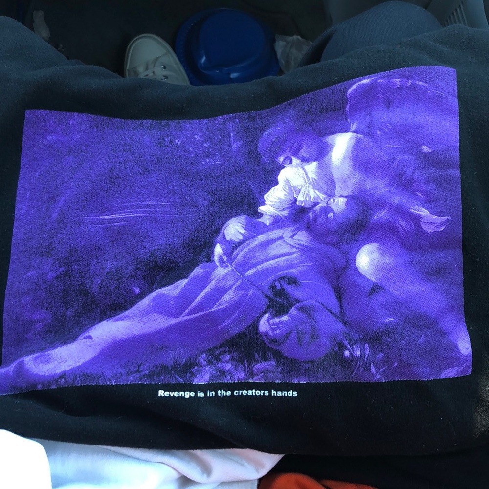 Revenge St. Francis, large sweatshirt